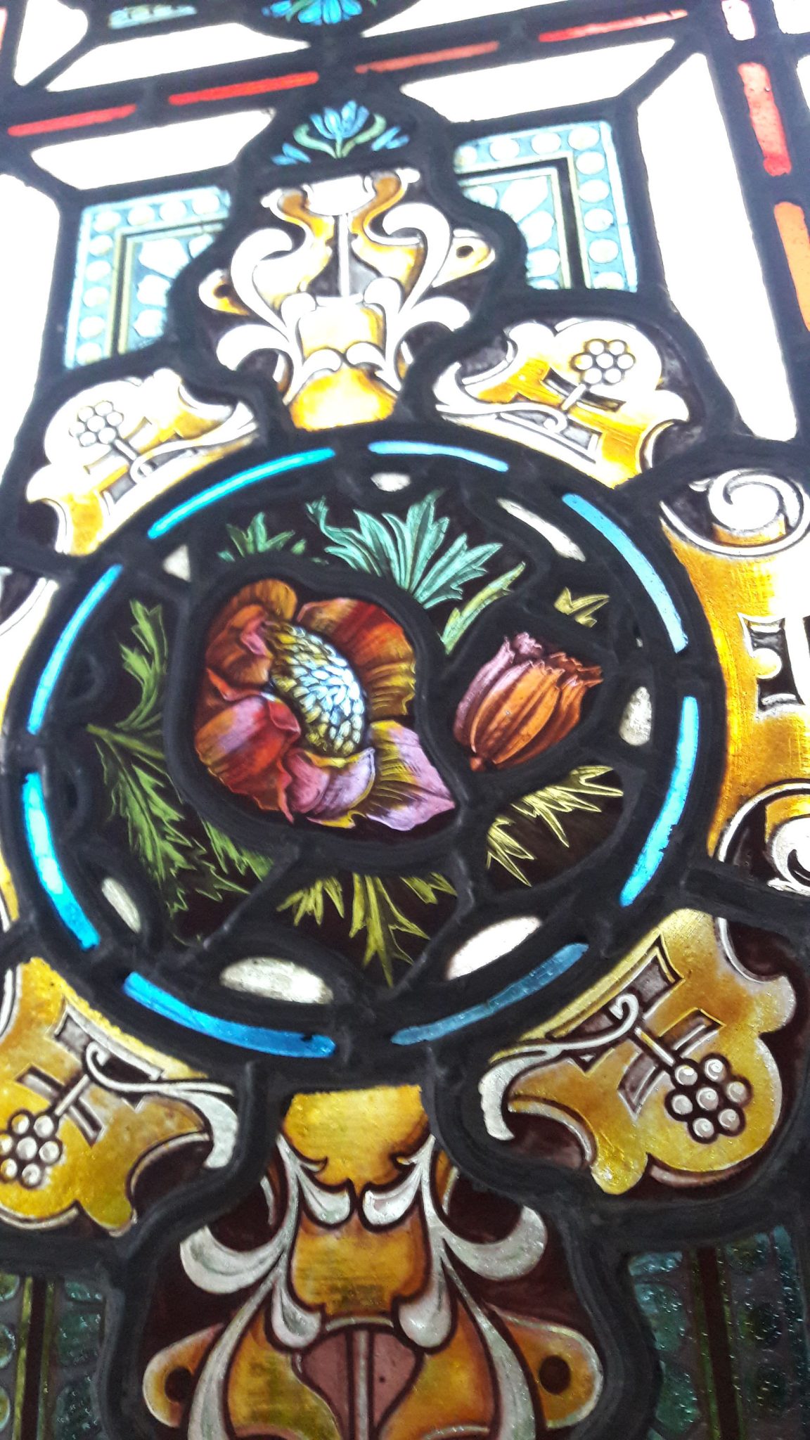 Lanreath Cornwall, 3 panels into 1